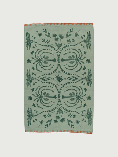 Aswan River Bend — 5×8 ft Kilim Rug, Handwoven in Egypt