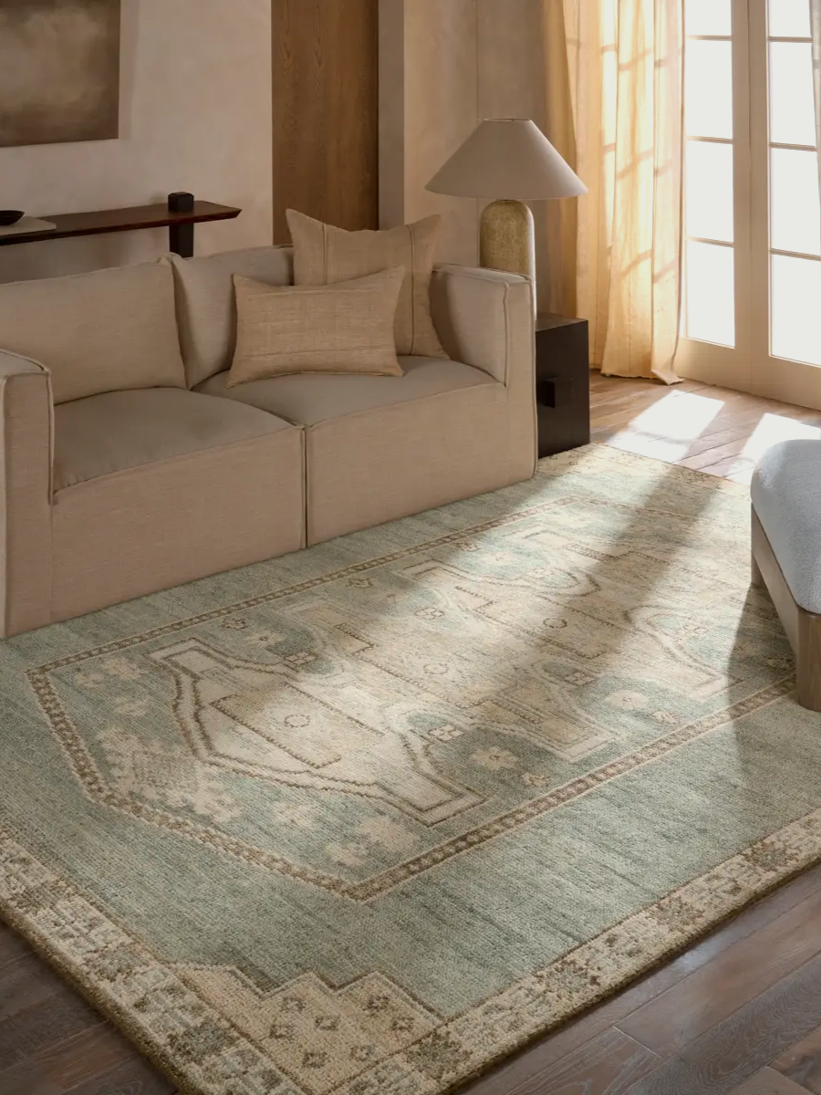 Masryall Hand Knotted Wool Rug 4